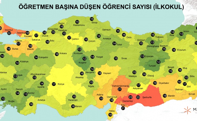 MAPTRİKS TÜRKİYE’NİN EĞİTİM HARİTASINI ÇIKARDI