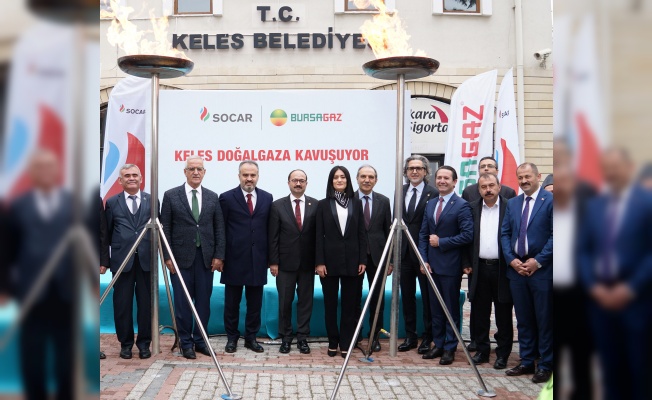 BURSAGAZ, KELES’İ DOĞALGAZ İLE BULUŞTURDU