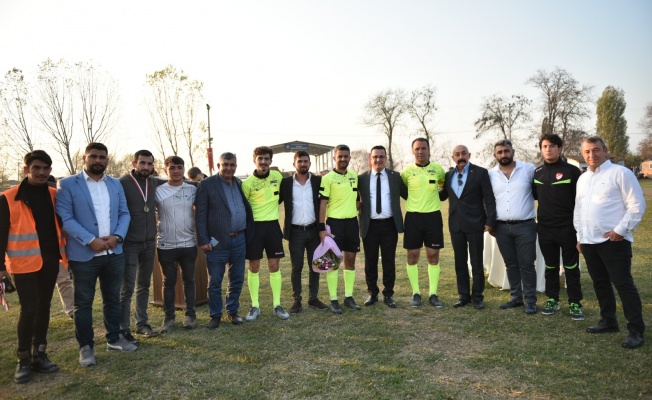 UYUŞTURUCUYLA MÜCADELE FUTBOL TURNUVASI SONA ERDİ