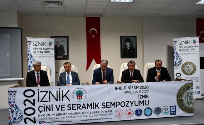 2020 İZNİK ÇİNİ VE SERAMİK SEMPOZYUMU TANITIM TOPLANTISI YAPILDI