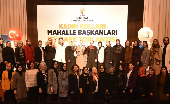 AK Parti Bursa İl Kadın Kolları Buluştu