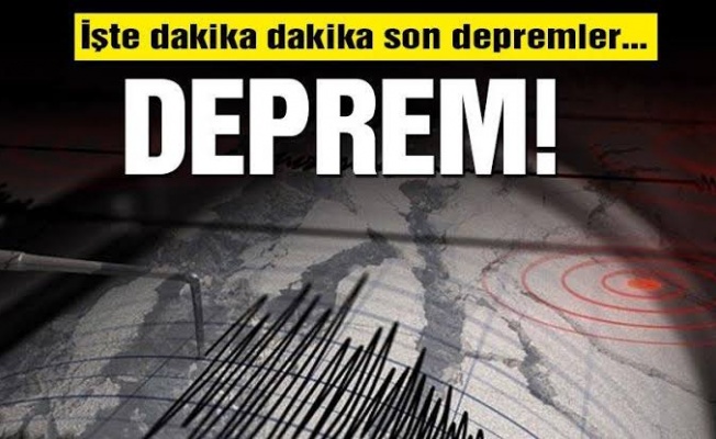 BALIKESİR’DE DEPREM 4.6 ŞİDDETİNDE