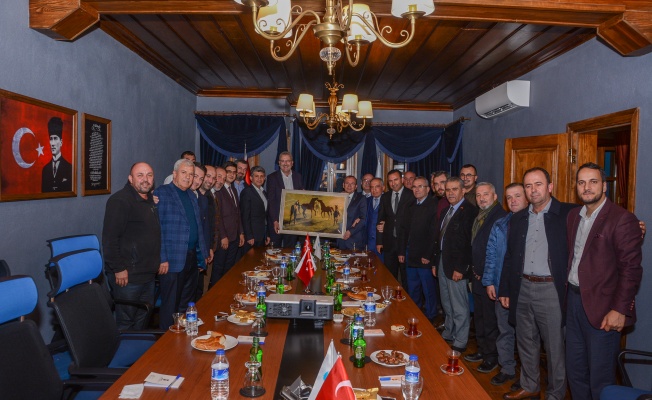 Başkan Özkan’dan Bursa Ticaret Borsası’na ziyaret