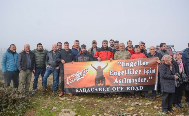 KARACABEY'DE ENGELLİ BİREYLERİN ZİRVE MUTLULUĞU