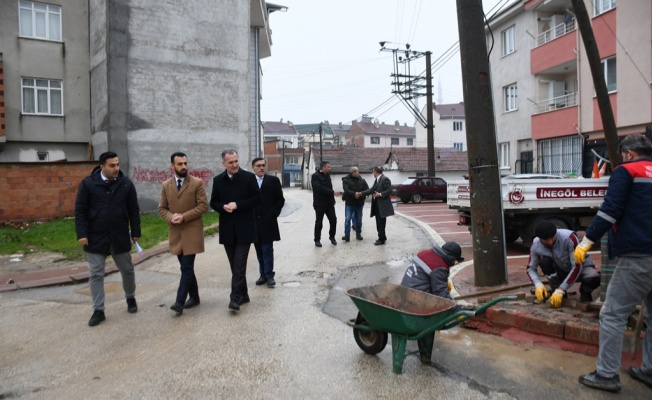 ÜLKER SOKAK YENİ GÖRÜNÜMÜNE KAVUŞTU