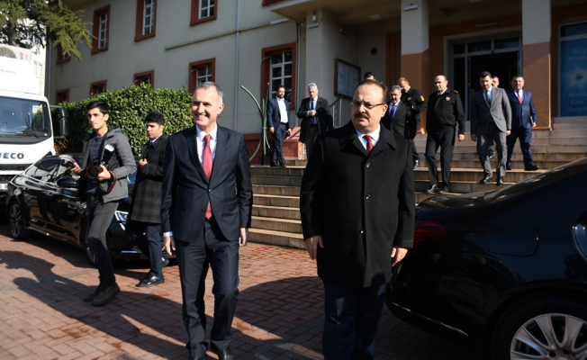Bursa Valisi Canbolat’tan Başkan Taban’a Ziyaret