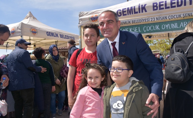 Çocuklara yarıyıl eğlencesi Gemlik Belediyesi’nden