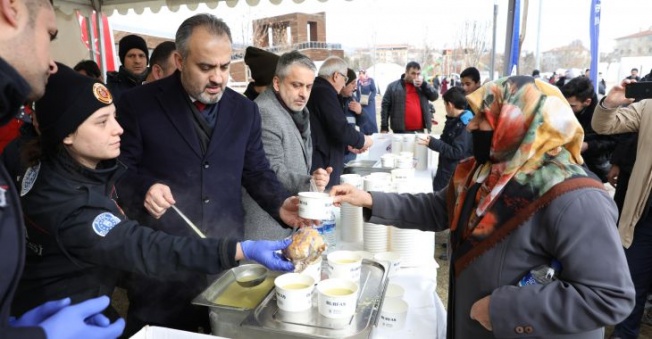 Depremzedelere Bursa morali