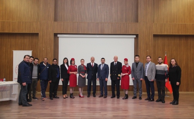 ORTAOKUL ÖĞRENCİLERİNE THY MESLEKİ TANITIM SEMİNERİ