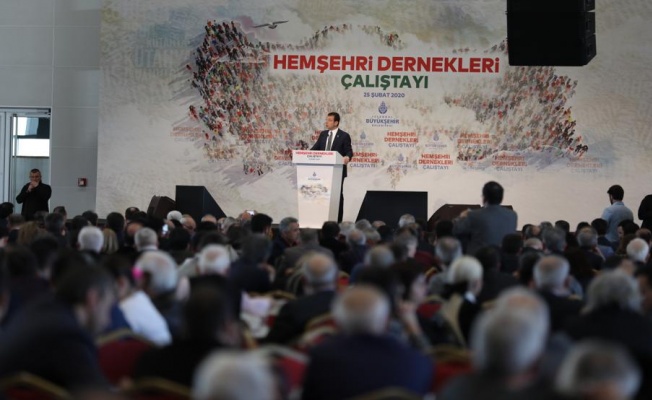 ​BAŞKAN İMAMOĞLU, HEMŞEHRİ DERNEKLERİNİN YÖNETİCİLERİNE SESLENDİ: “BEN, SANA TABİYİM. SEN NE DERSEN, ONU YAPARIM DİYENLE İŞİM YOK”