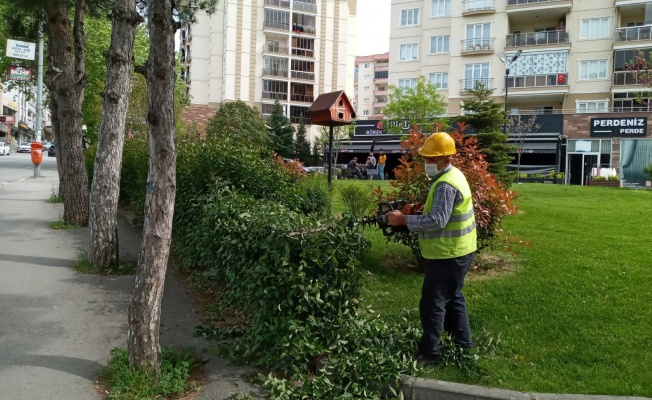 YILDIRIM’DA PARKLARA ÖZEL BAKIM