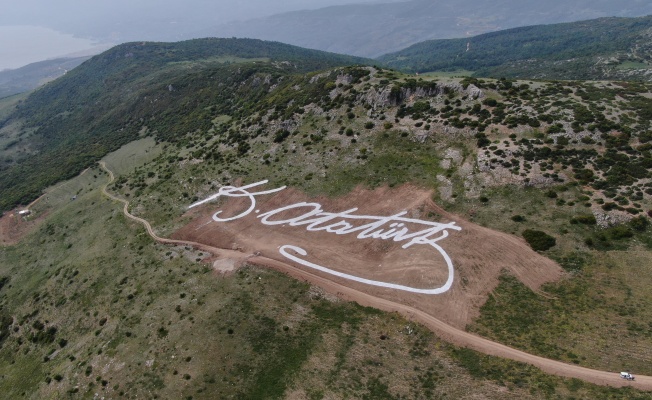 ATATÜRK'ÜN DEV İMZASI GEMLİK ZİRVESİNDE