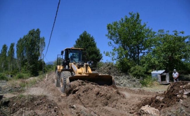 İnegölde yeni yollar açıldı