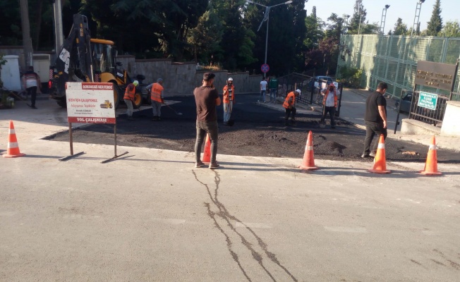 İvazpaşa Caddesi Asfaltlanarak Yenilendi