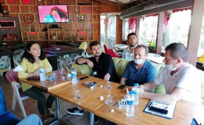 Bursa Milletvekili Kayışoğlu servis taşımacılığı yapan esnafın sorunlarını dinledi