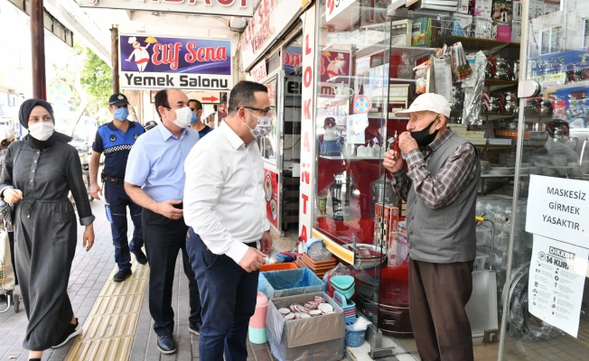 Mustafakemalpaşa'da korona ile mücadele aralıksız devam ediyor