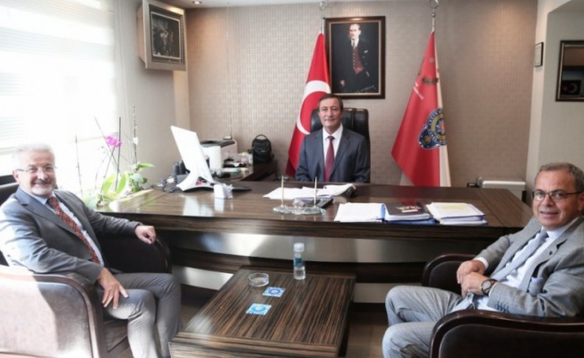 Nilüfer Belediye Başkanı Erdem'den Arslan'a 'hayırlı olsun' ziyareti