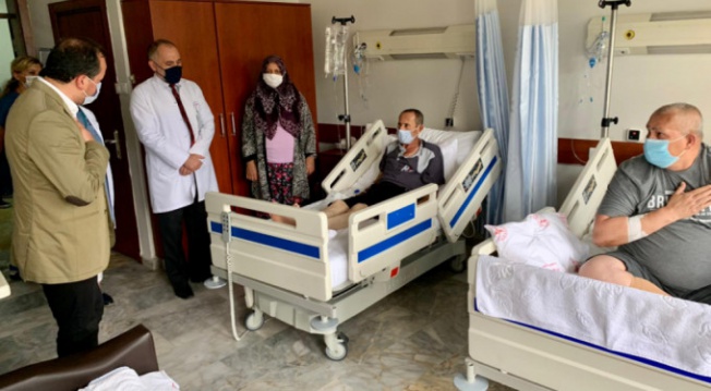 AK Parti Bursa Milletvekili Refik Özen'den hastane ziyareti