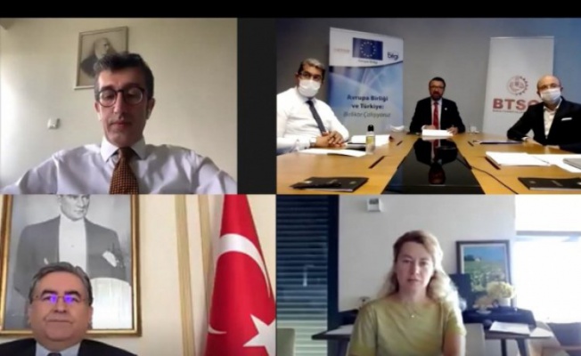 Bursa#039;da Türkiye-Belçika Ticari İlişkileri ve fırsatlar webinarı gerçekleştirildi