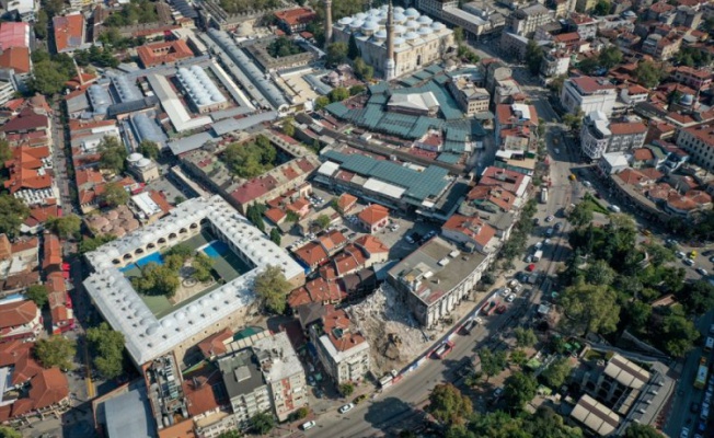 Bursalılar Hanlar Bölgesi'nin yeni silüetine kavuşacak olmasını memnuniyetle karşıladı