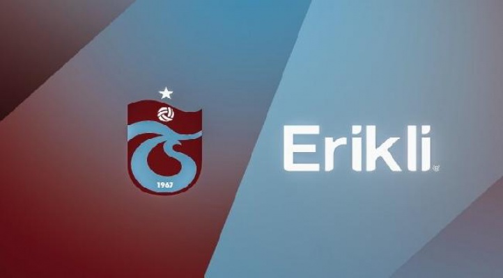 Erikli ile Trabzonspor'un su sponsoru oldu