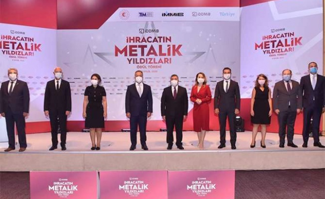 İhracatın ‘Metalik Yıldızları’ ödüllerini aldı