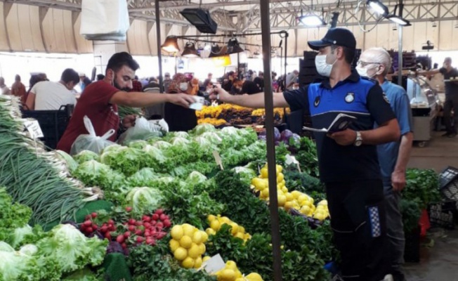 Osmangazi'de zabıta sıkı takipte