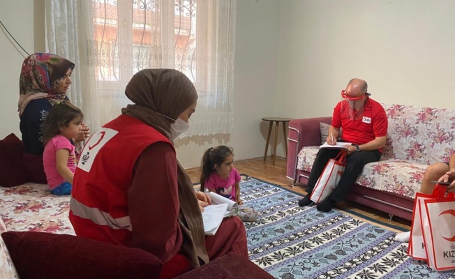 Türk Kızılay Bursa Yardım Faaliyetlerini Aralıksız Sürdürüyor