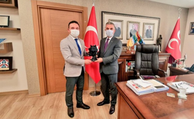 AK Parti Bursa Milletvekili Atilla Ödünç'ten MHP'ye ziyaret