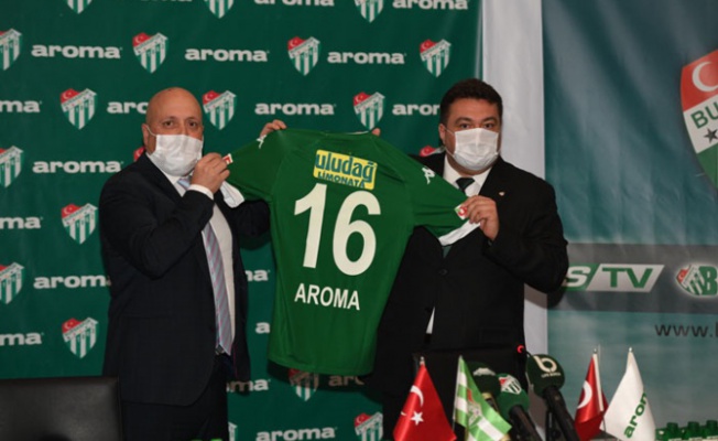 Aroma, bu sezon da Bursaspor’un yanında