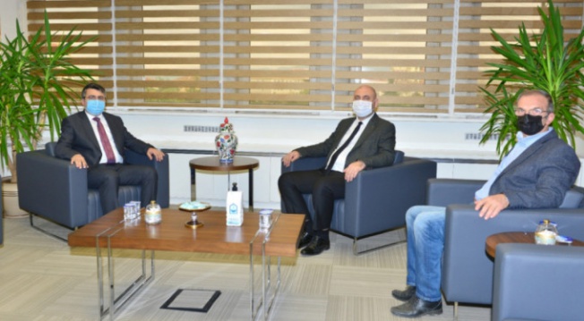 Başkan Aydın'dan Yıldırım belediyesi'ne ziyaret