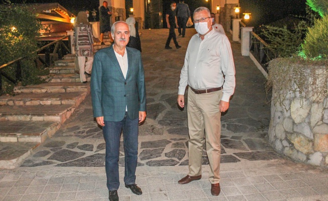 Başkan Özkan, Numan Kurtulmuş’a Karacabey’in güzelliklerini anlattı