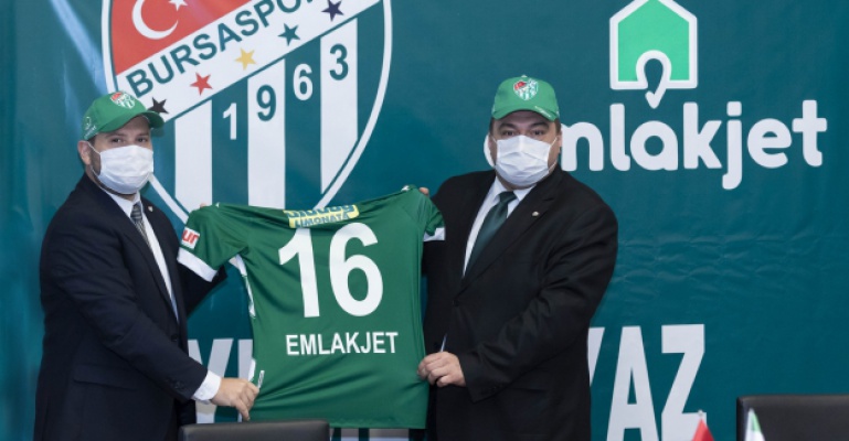 Emlakjet, Bursaspor’a sponsor oldu