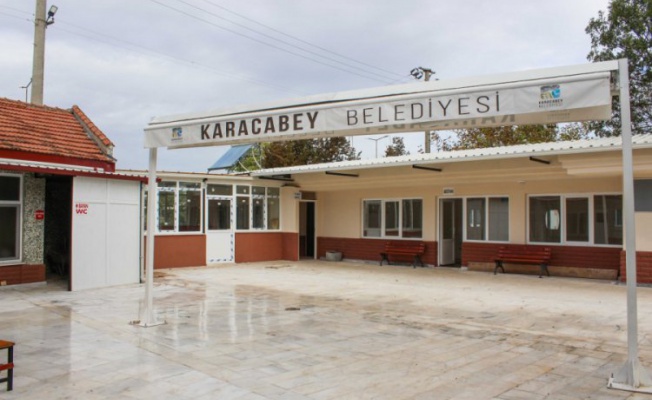 Karacabey Canbalı camii çevresi güzelleşti