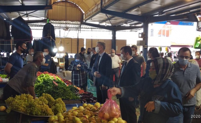 Karacabey'de pandemi denetimleri aralıksız sürüyor