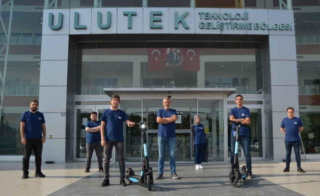 Yerli yazılıma sahip scooterlar Bursa yollarında