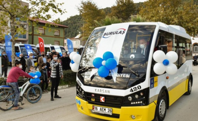 Bursa'nın ulaşım filosu yenileniyor!