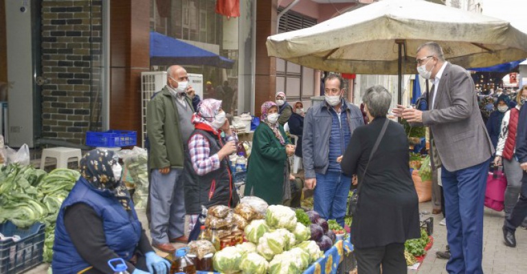 Karacabey’de korona virüs ile mücadelede sıkı denetim