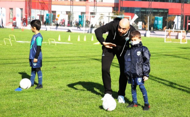 "Nilüfer Belediyesi Sercan Yıldırım Futbol Akademisi" açıldı