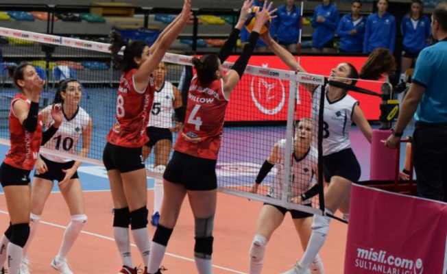 Nilüfer Belediyespor'un sultanları güldürdü