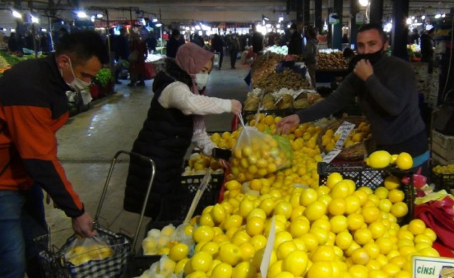 Bursa'da C vitamini ürünlerine talep arttı