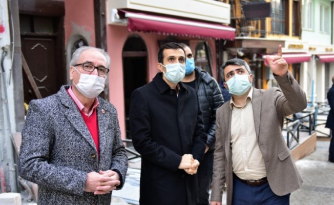 Bursa'nın 'Kafeler Sokağı' yenileniyor