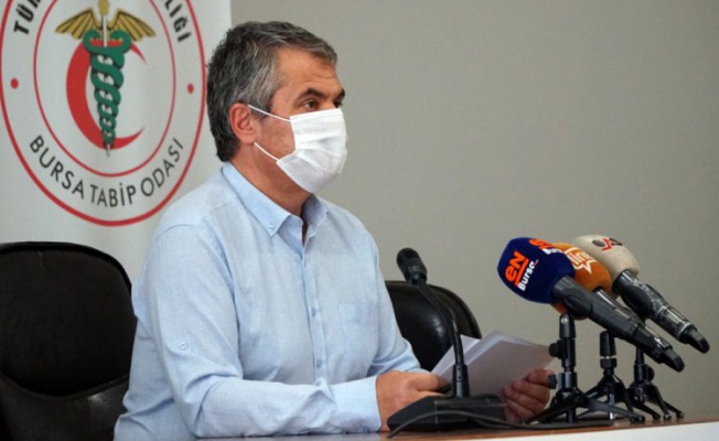 Bursa Tabip Odası Başkanı Türkkan'dan bilgi kirliliği uyarısı