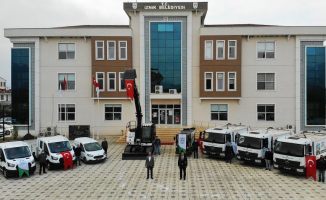 İznik'te hizmet kalitesi yeni araçlarla artıyor