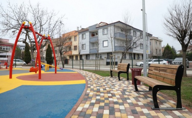 Kemalpaşa Mahallesi'nde yenilenen park hizmete girdi