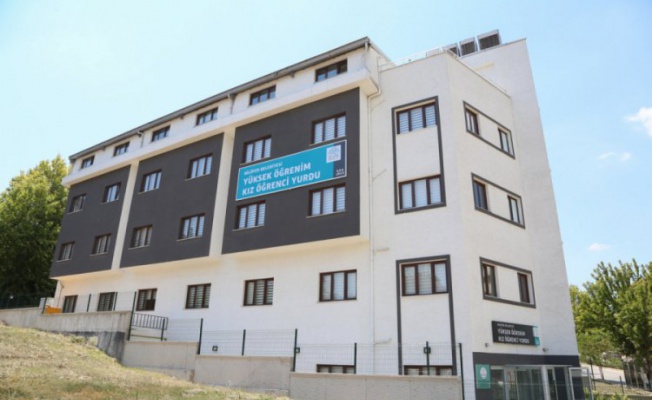Nilüfer'de kız öğrenci yurdu sağlık çalışanlarına tahsis edildi