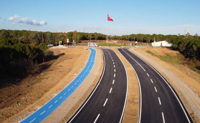 Uludağ Üniversitesi'nde yenilenen yol trafiğe açıldı