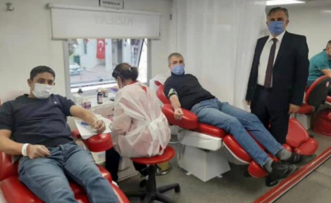 Uluşehir Bursa Derneği'nden kan ve plazma bağışı