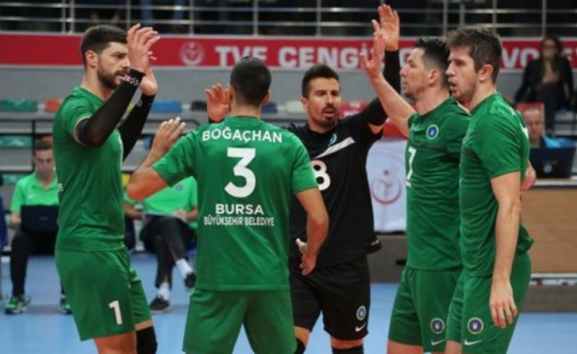 Ziraat Bankkart: 3 - Bursa Büyükşehir Belediyespor: 0