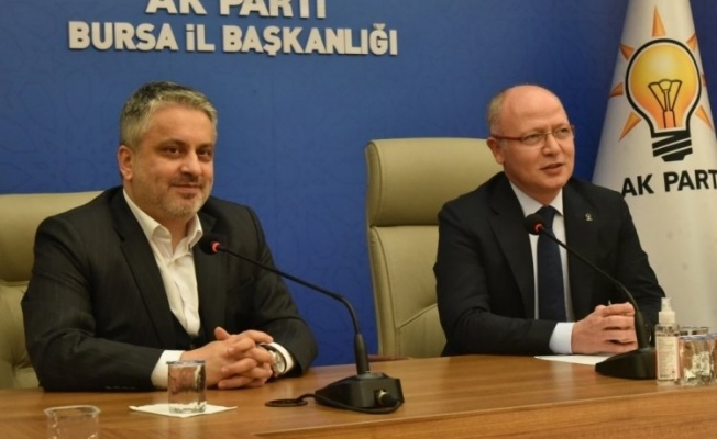 AK Parti Bursa İl Başkanı Gürkan'dan önceki döneme vefa örneği